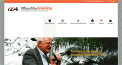 Desktop Screenshot of officeoftheamericas.org